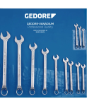 JOGO DE CHAVES COMBINADAS GEDORE 6‑32 MM 15 PEÇAS AÇO CROMO VANADIUM PROFISSIONAL